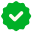 ✓